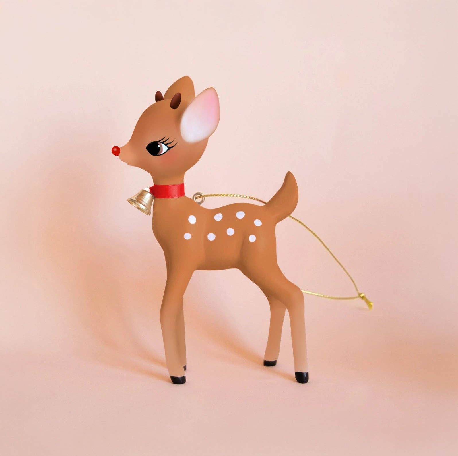 Retro Deer Ornament | Rudolph - Dear John