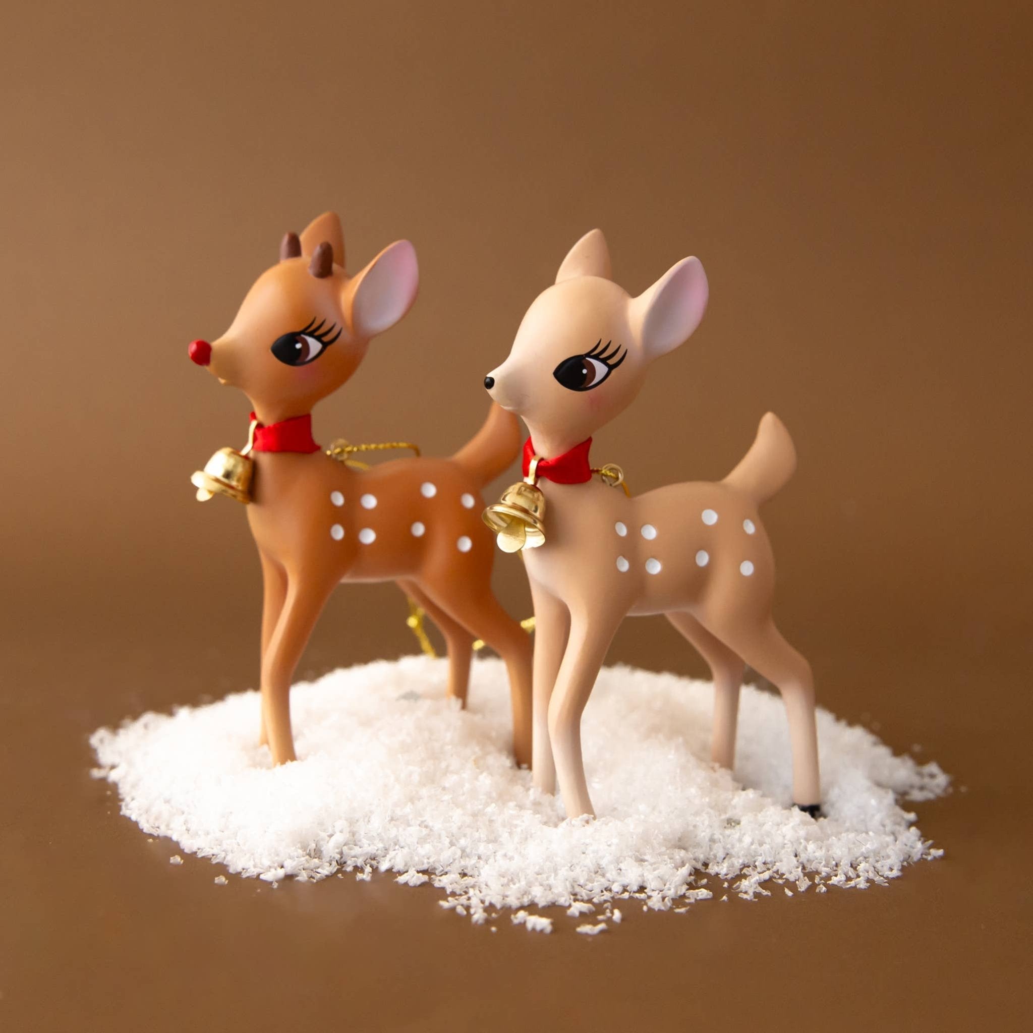 Retro Deer Ornament | Rudolph - Dear John