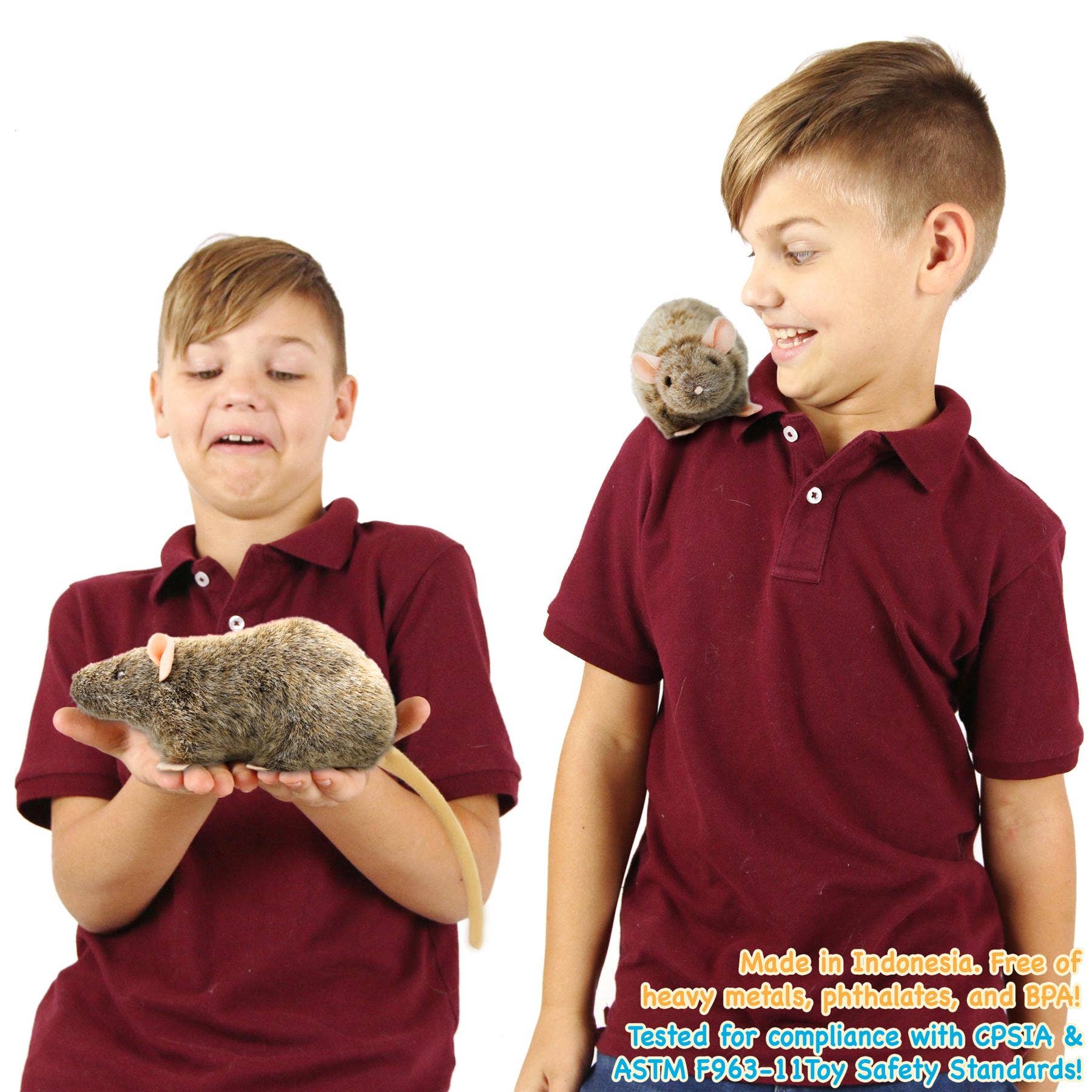 Reuben the Rat — 7" Stuffed Animal Plush - Dear John