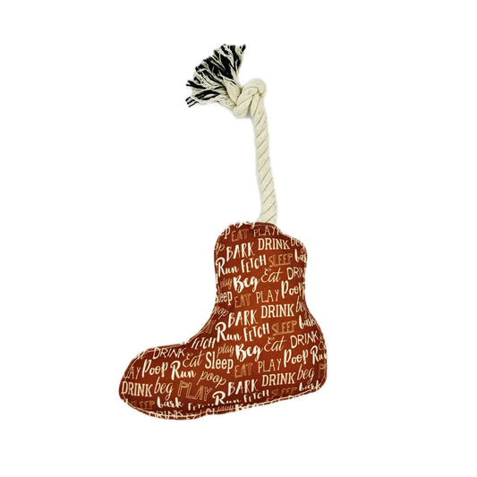 Rope Dog Toy | Hiking Boot - Dear John