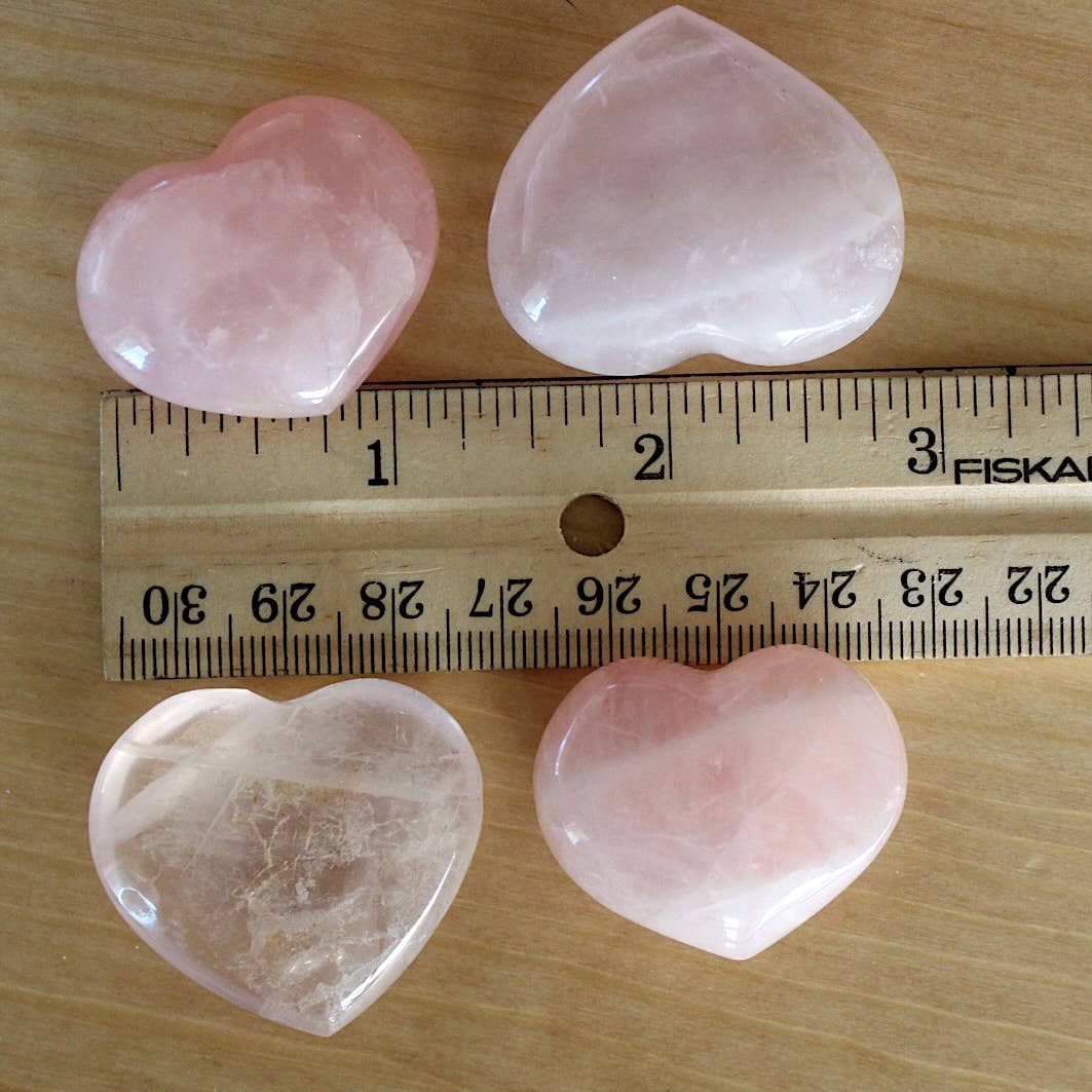 Rose Quartz Heart (Crystals & Stones) - Dear John