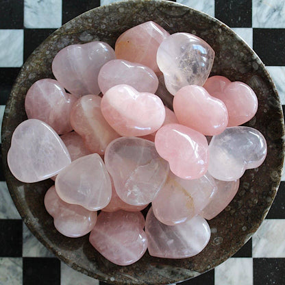 Rose Quartz Heart (Crystals & Stones) - Dear John