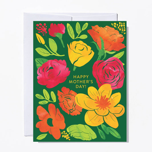 Ruby Sneakers Studio - Watercolor Floral Mother's Day Card - Dear John