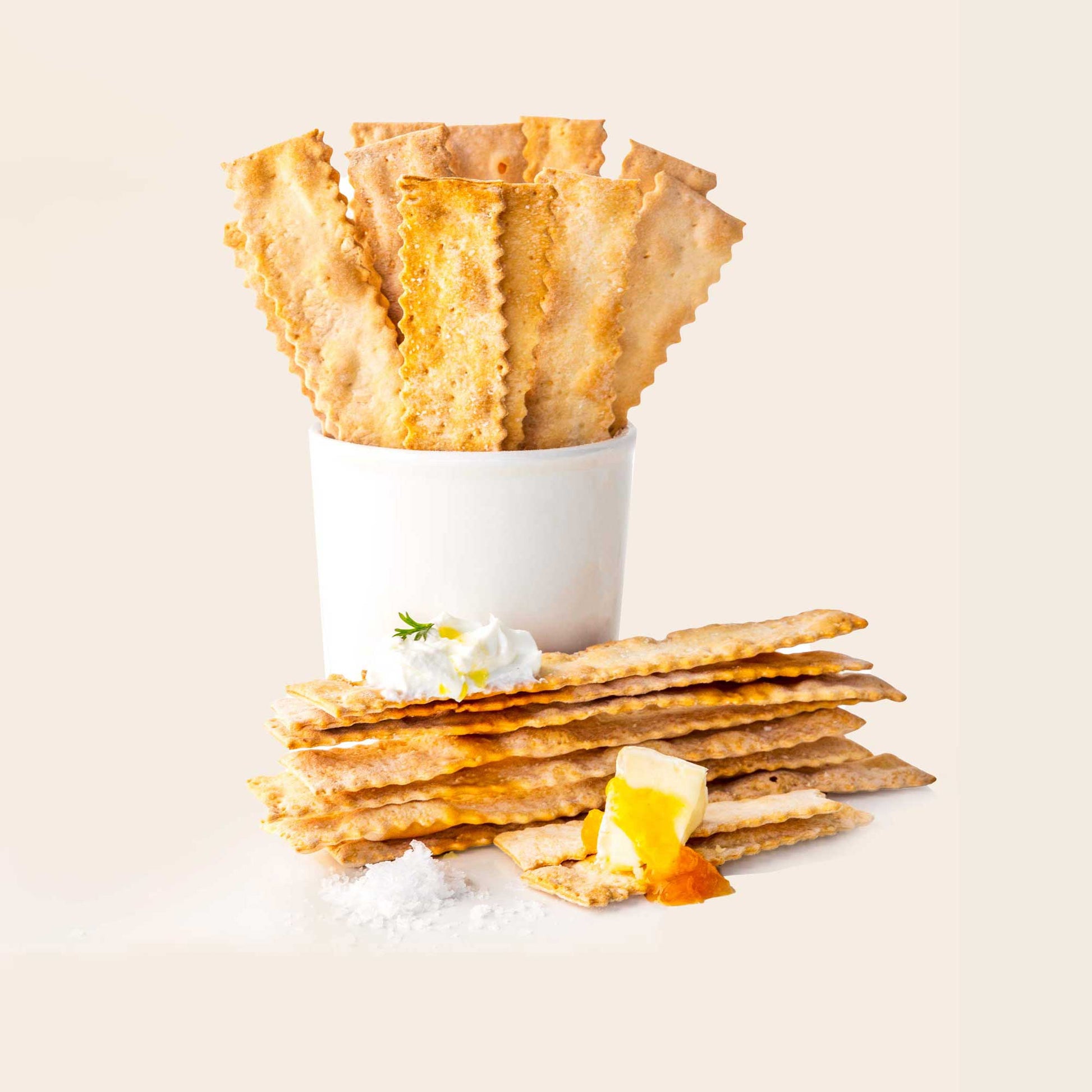 Rustic Bakery - Flatbreads - Rosemary & Olive Oil Box - Dear John