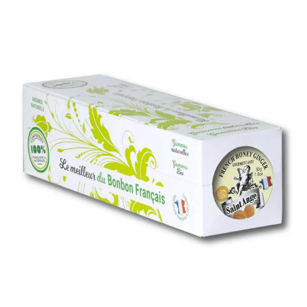 Saint Ange Honey Ginger - French Gourmet Natural Candy Tin - Dear John