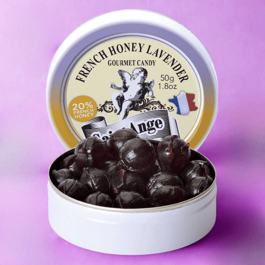 Saint Ange Honey Lavender - French Gourmet Natural Candy Tin - Dear John