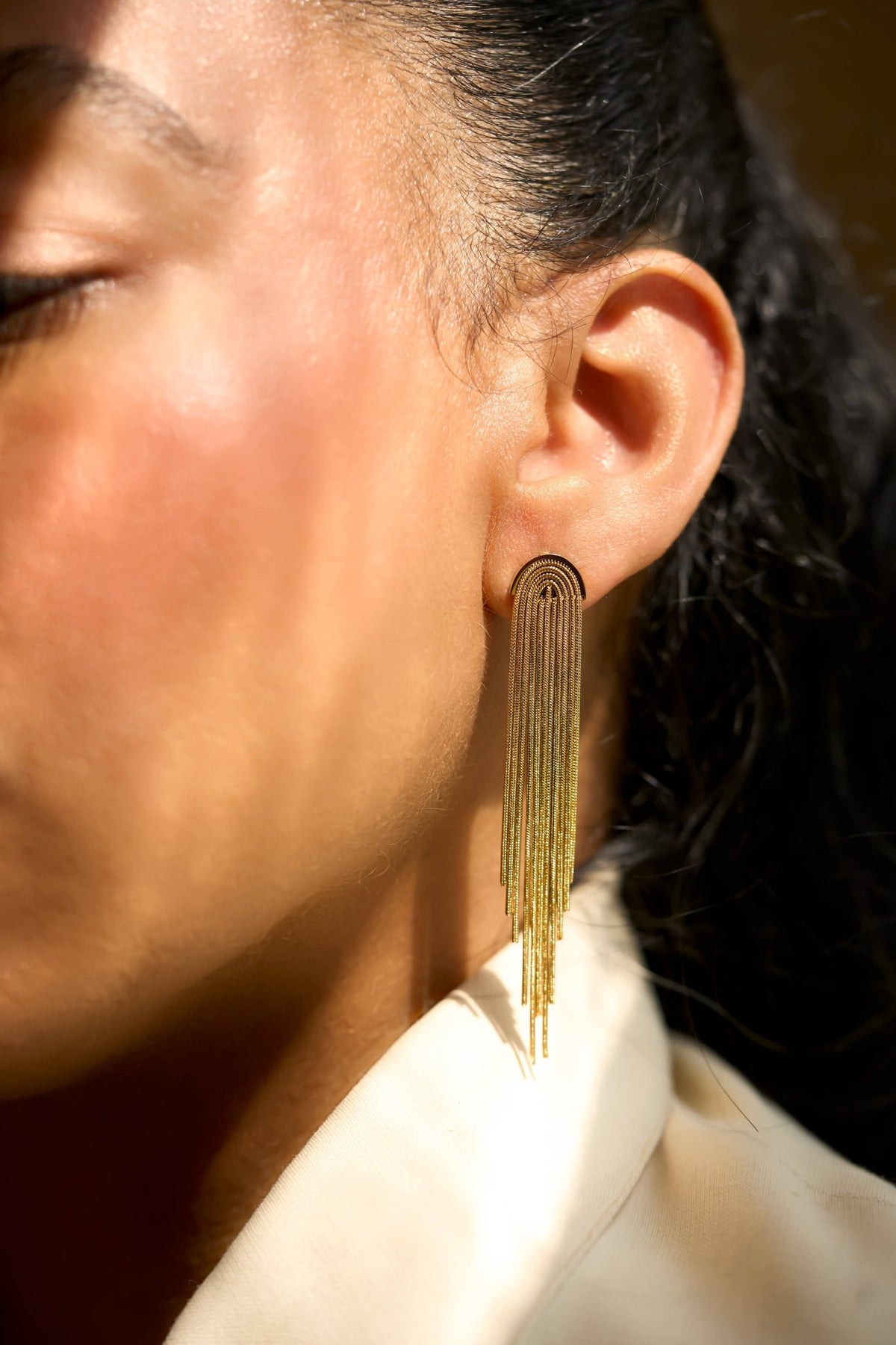 Santana Earrings - 18K Gold Plated - Dear John
