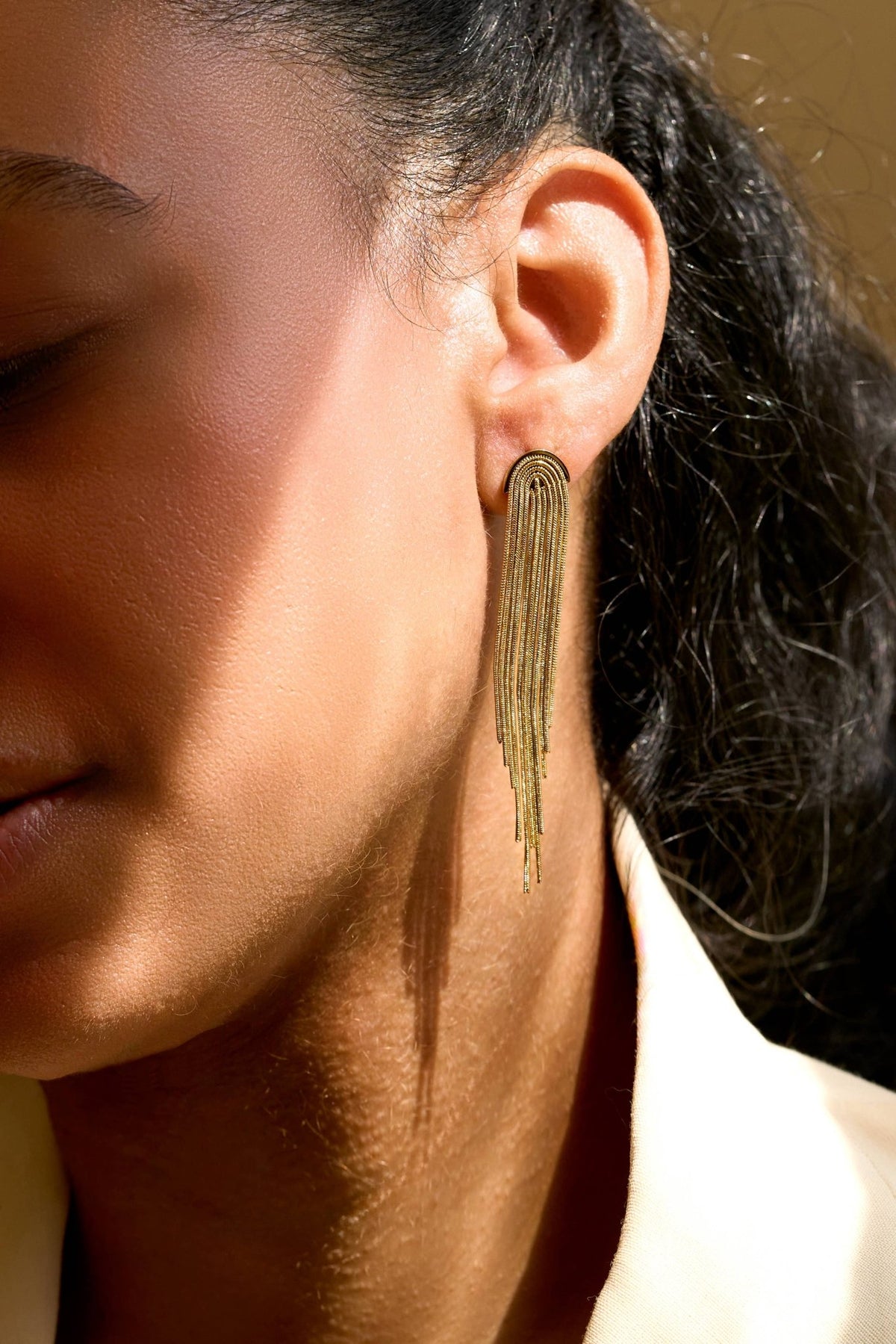 Santana Earrings - 18K Gold Plated - Dear John