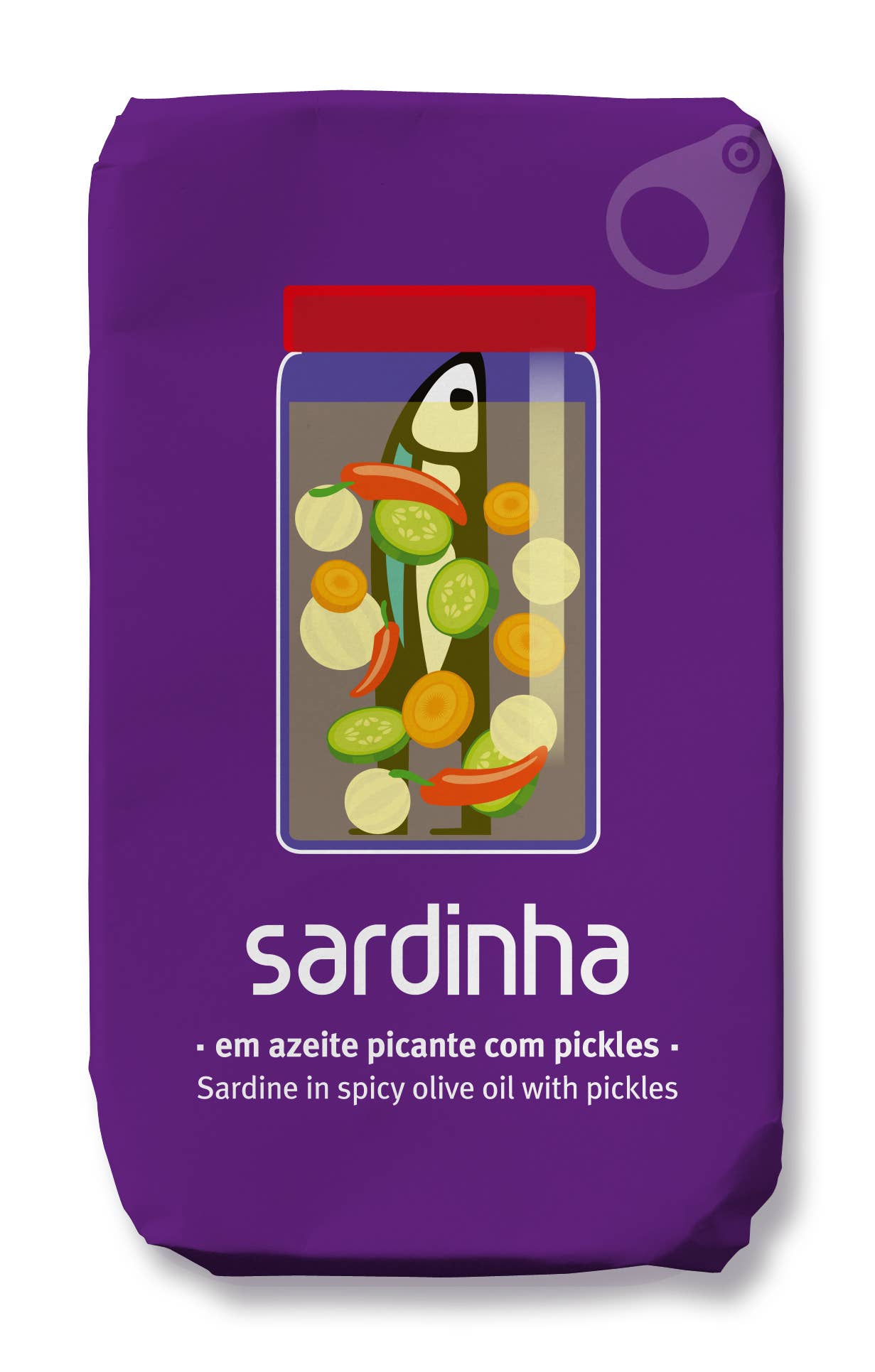 Sardine in spicy olive oil with pickles - Dear John