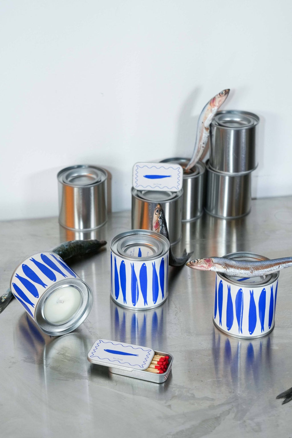 SARDINES — Sea Salt Soy Wax Candle Handmade in Barcelona - Dear John