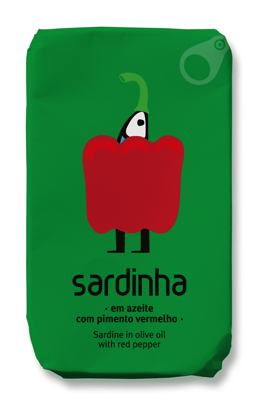 Sardinha - Sardine in Organic Olive Oil with Organic Red Pepper - Dear John