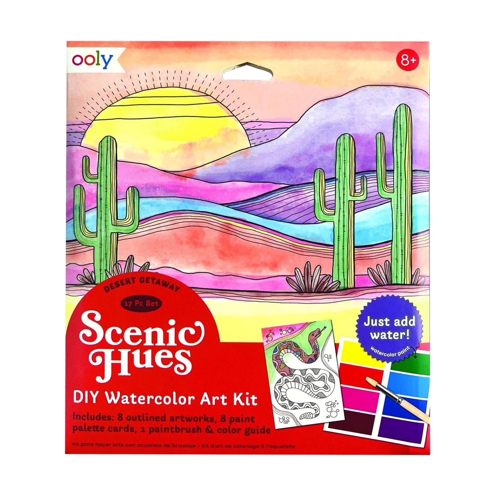 Scenic Hues D.I.Y. Watercolor Kit Desert Getaway - Dear John