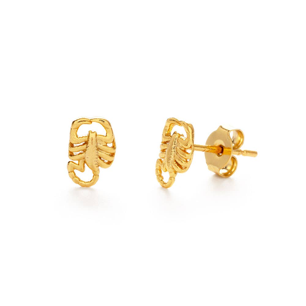 Scorpion Stud Earrings - Dear John
