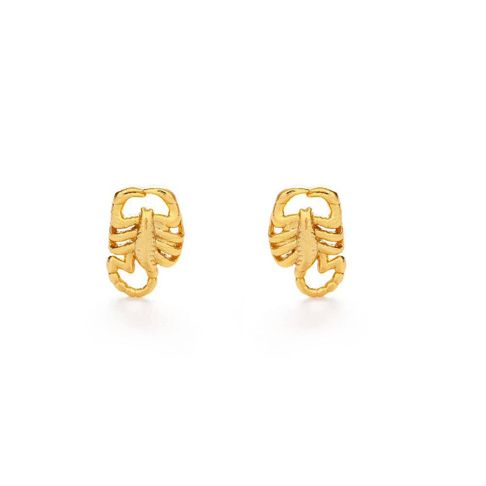 Scorpion Stud Earrings - Dear John