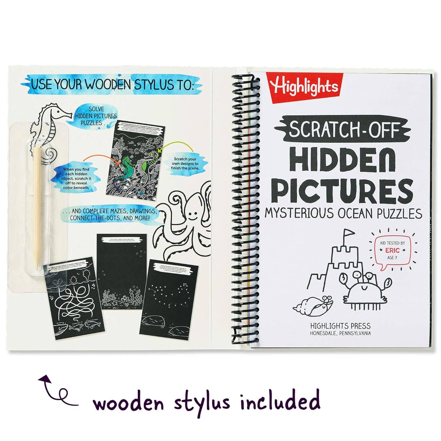 Scratch - Off Hidden Pictures — Mysterious Ocean Puzzles - Dear John