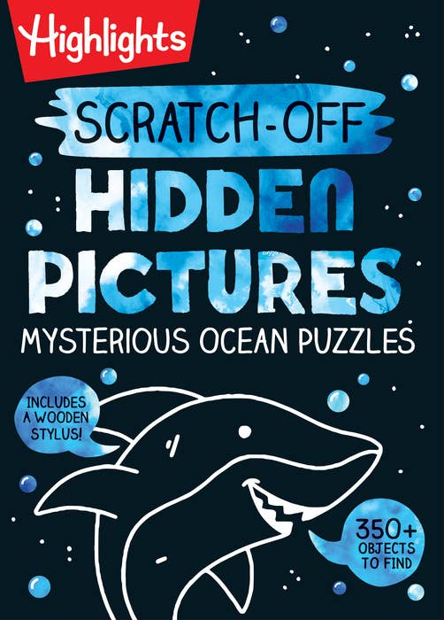 Scratch - Off Hidden Pictures Mysterious Ocean Puzzles - Dear John