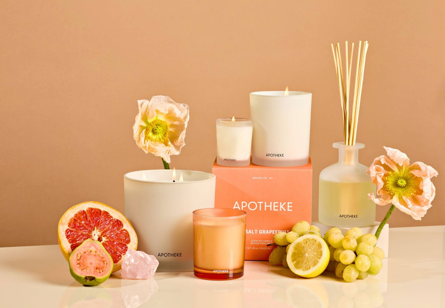 Sea Salt Grapefruit Classic Candle - Dear John