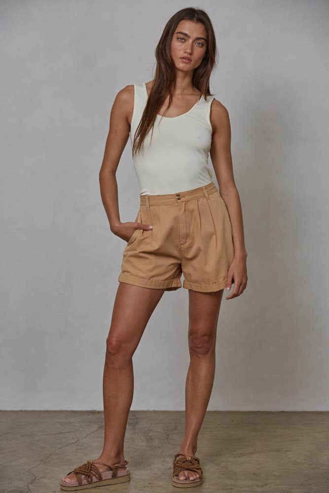 Seamless Reverse U-V Neck Tank - Dear John