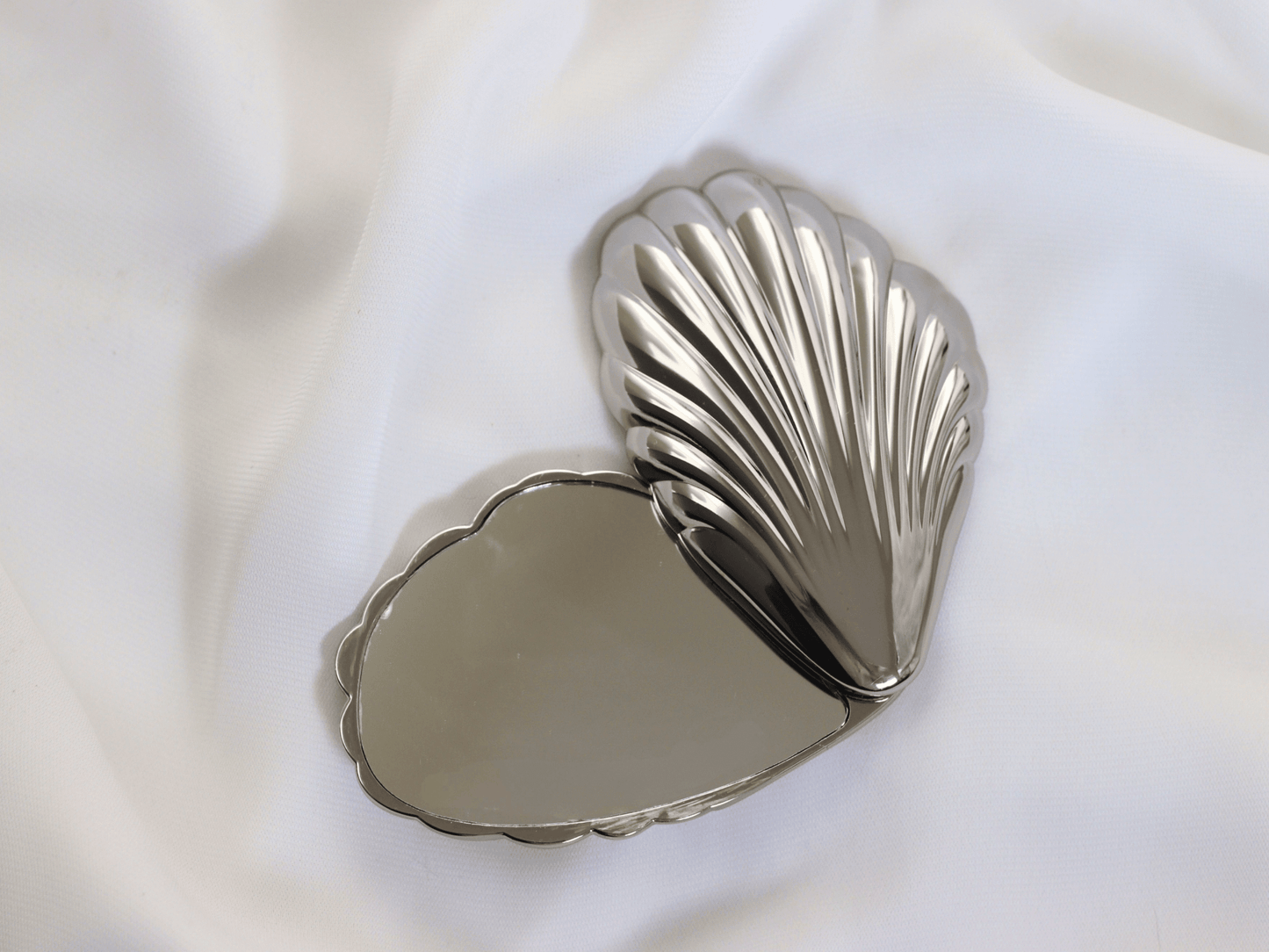 Seashell Compact Mirror | Art Deco Inspired Pocket Mirror - Dear John