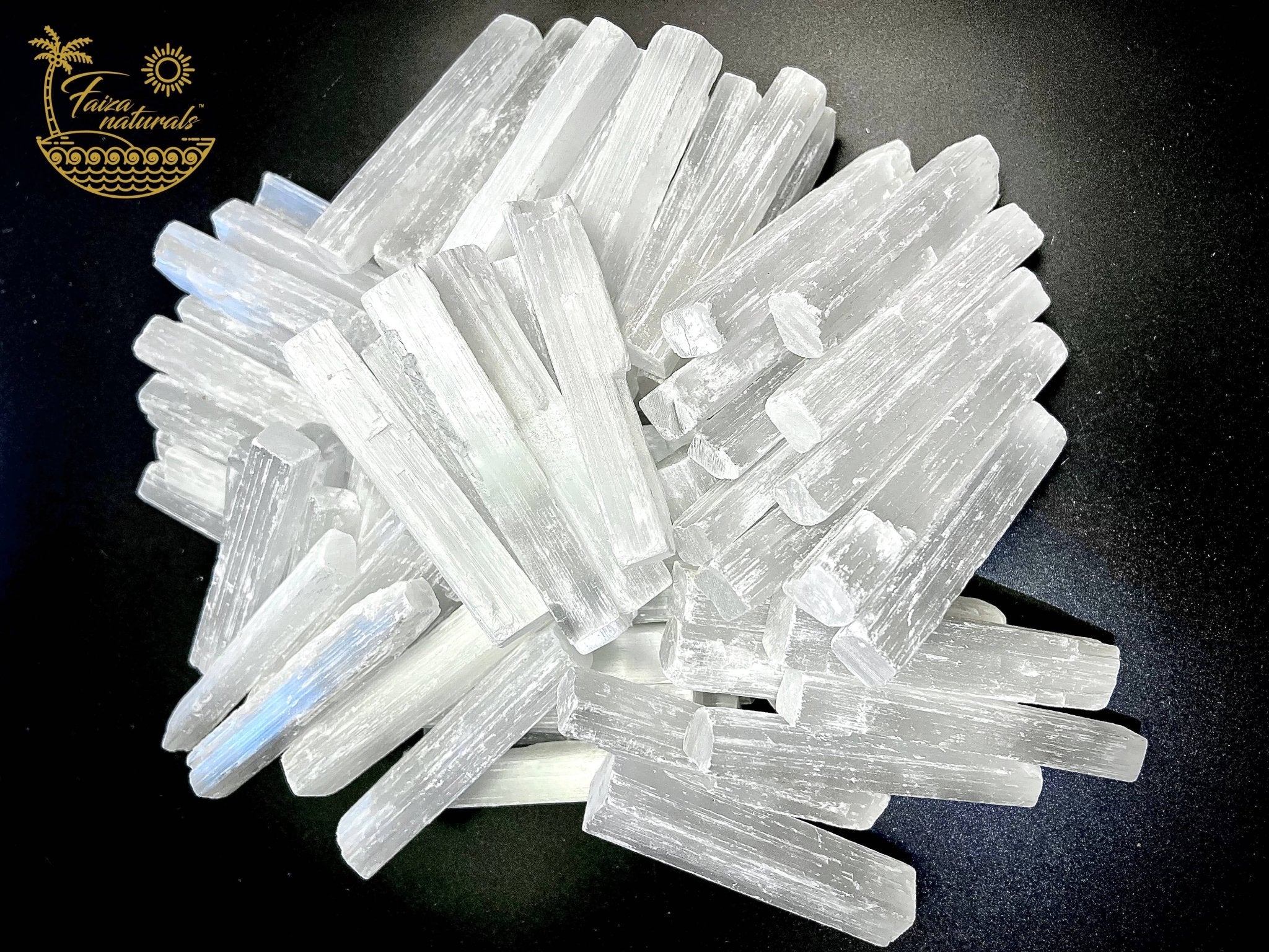Selenite Crystal Wand — 4" Polished (Ethically Sourced, Morocco) - Dear John