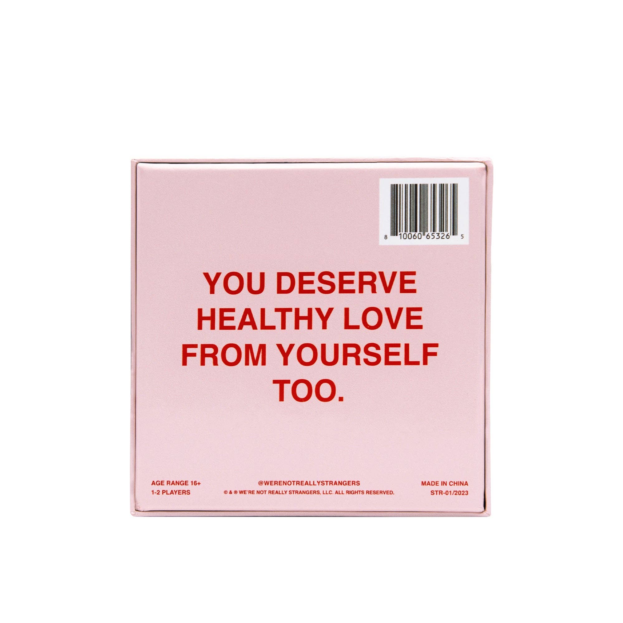 Self Love Game - Dear John