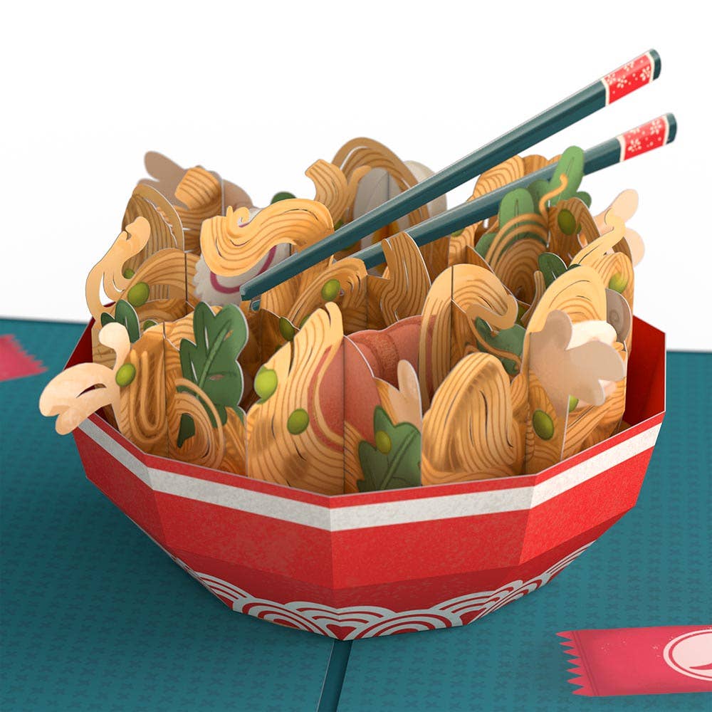 Send Noods Spicy Card, 5x7" Pop - Up Cards - Dear John
