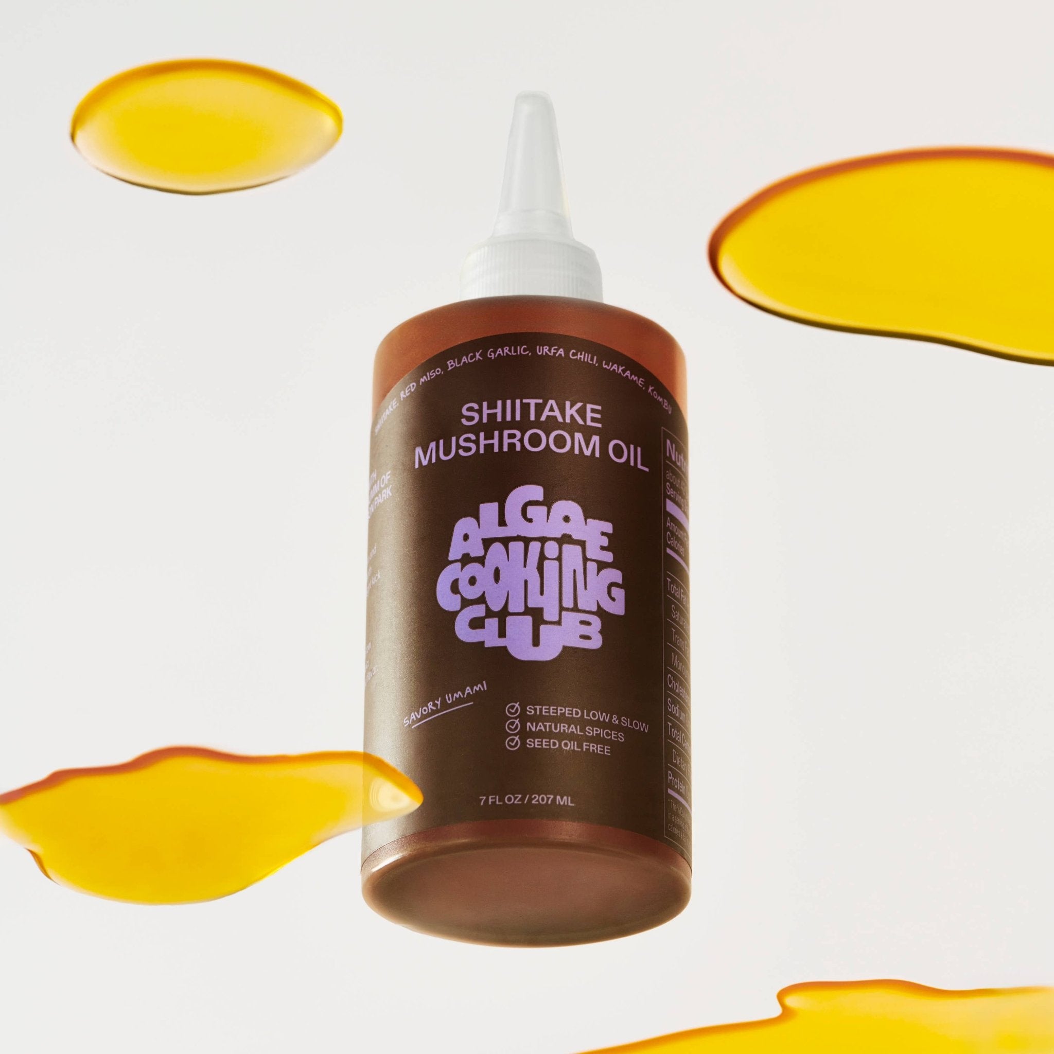 Shiitake Mushroom Oil - Cooking, Drizzling, Dressing, Dips - Dear John