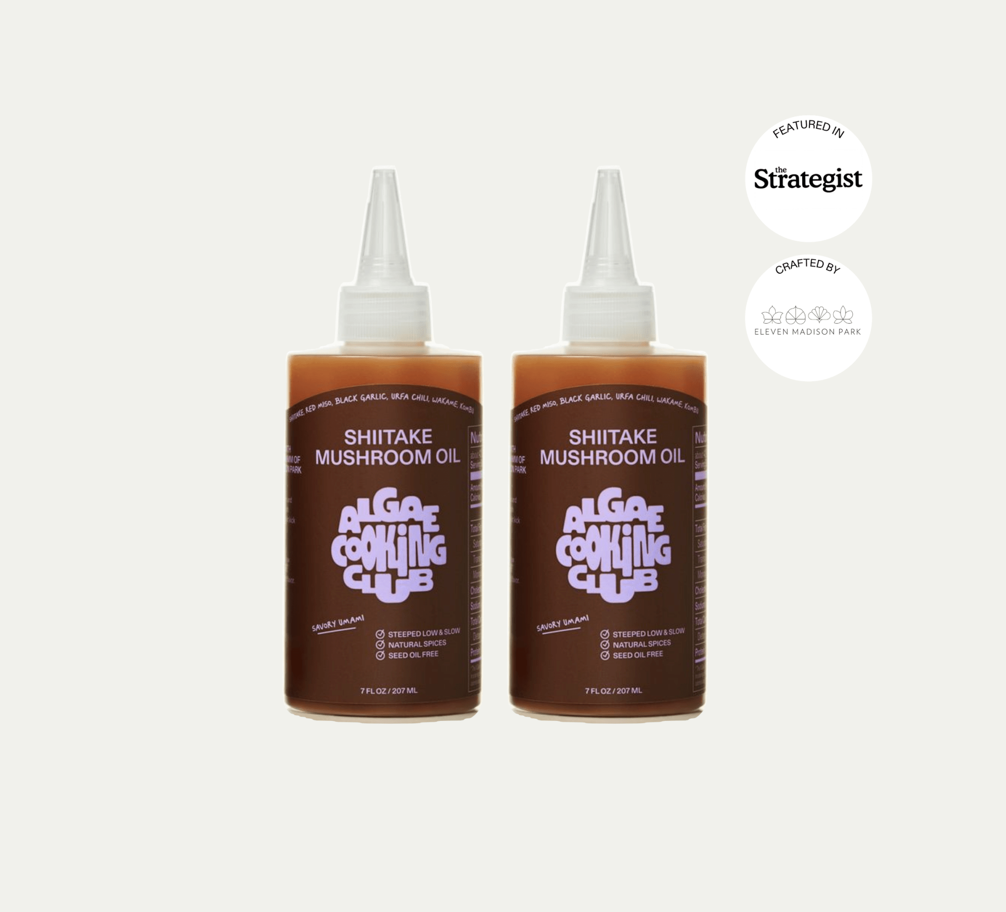 Shiitake Mushroom Oil - Cooking, Drizzling, Dressing, Dips - Dear John