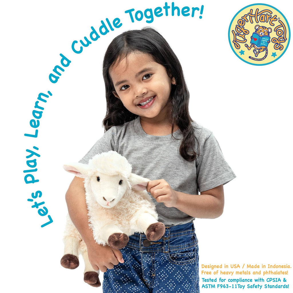 Shooky The Sheep - 13 Inch Stuffed Animal Plush - Dear John