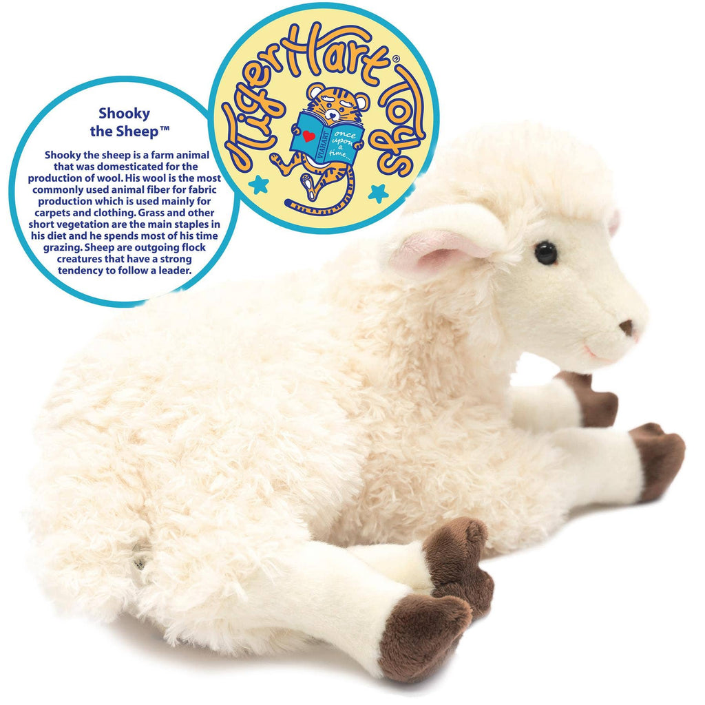 Shooky The Sheep - 13 Inch Stuffed Animal Plush - Dear John