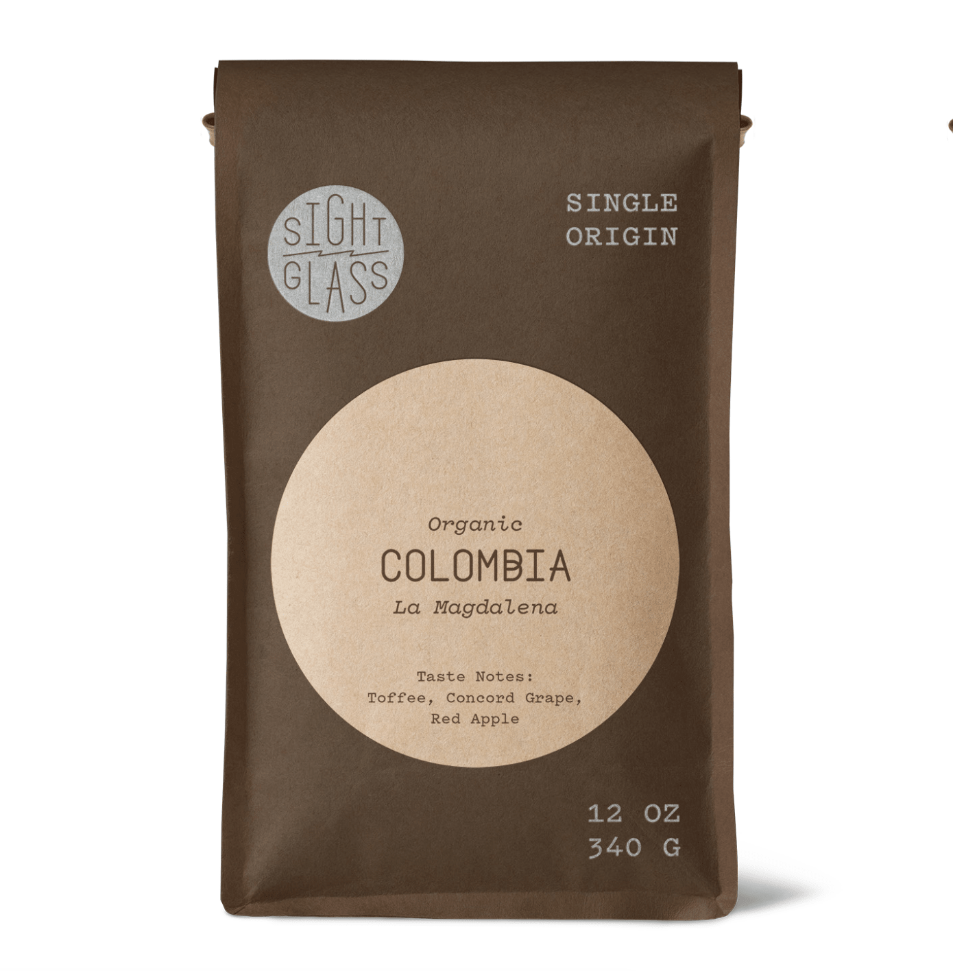Sightglass Coffee Roasters - Colombia, La Magdalena, 12 oz Organic Single Origin - Dear John