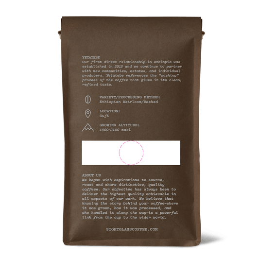 Sightglass Coffee Roasters - Ethiopia, Yetatebe Shakisso, 12 oz Organic Single Origin - Dear John