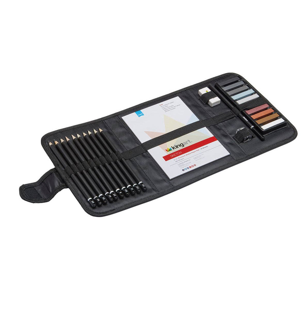 Sketching & Drawing Travel Set, 25 pc - Dear John