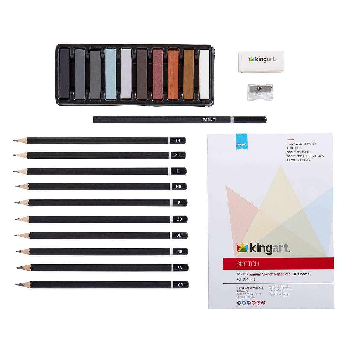 Sketching & Drawing Travel Set, 25 pc - Dear John