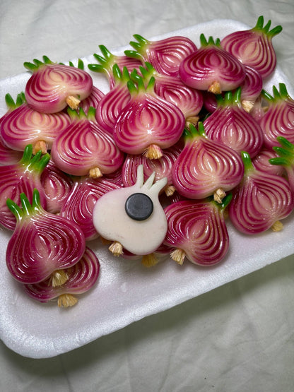 Sliced Onion Kitchen Magnet - Dear John