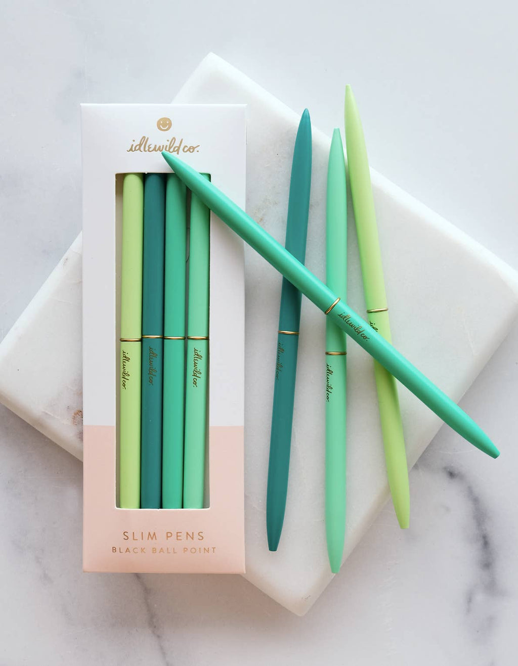Slim Pens Set of Four | Spectrum Emerald City - Dear John