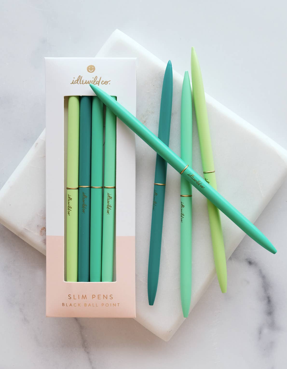 Slim Pens Set of Four | Spectrum Emerald City - Dear John