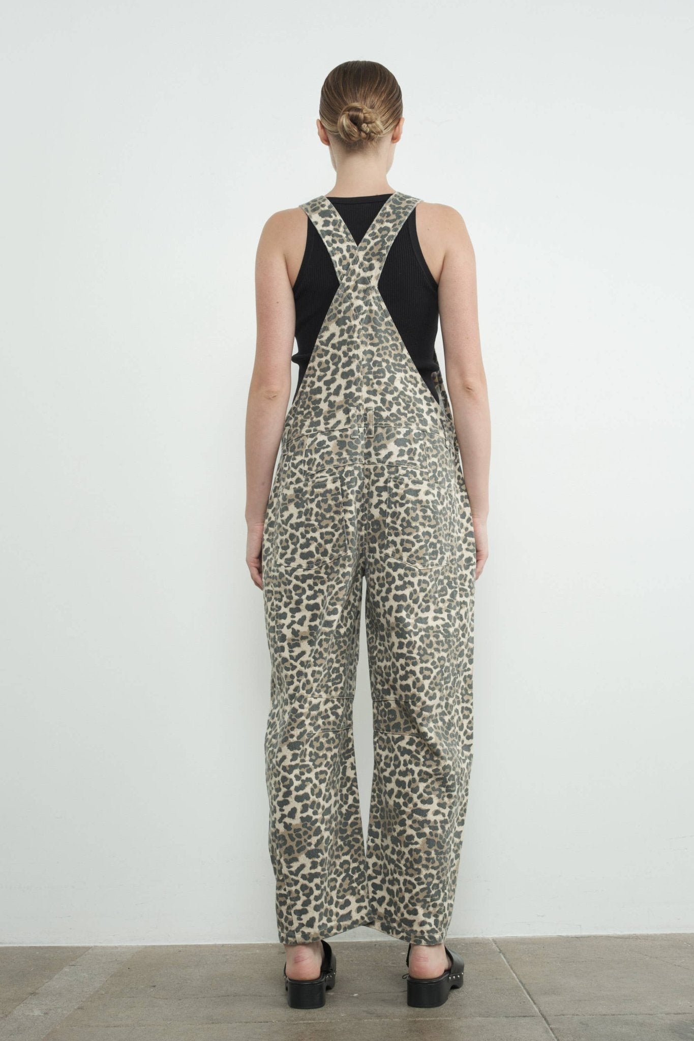 SLOUCHY RELAX FIT DENIM OVERALL - Dear John
