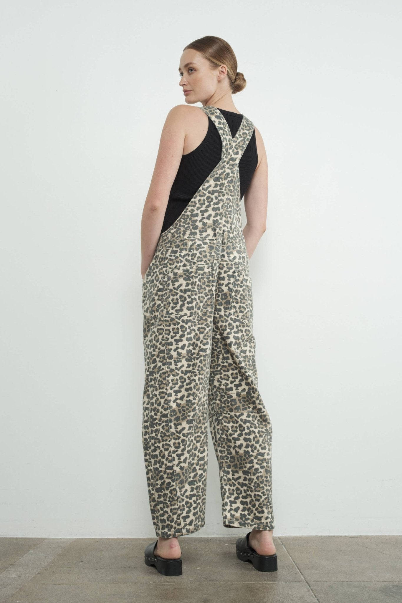 SLOUCHY RELAX FIT DENIM OVERALL - Dear John