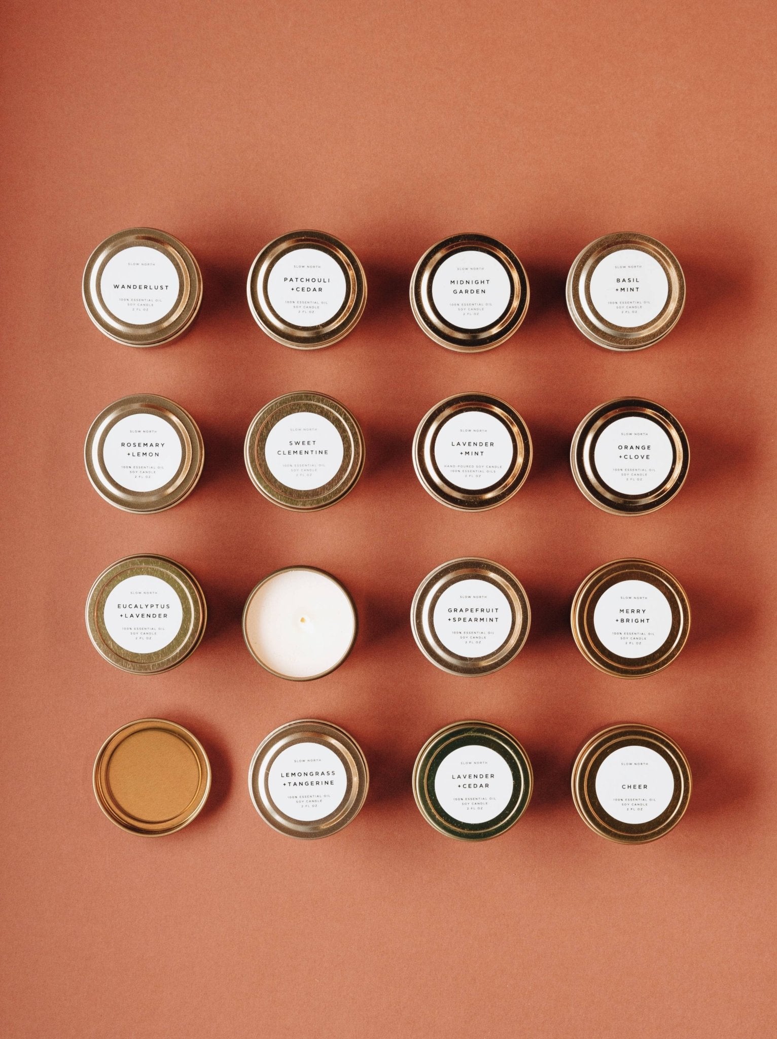 Slow North - Mini Soy Candles - 2 oz - Dear John