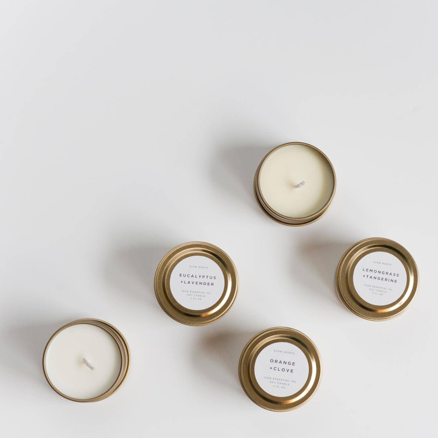 Slow North - Mini Soy Candles - 2 oz - Dear John