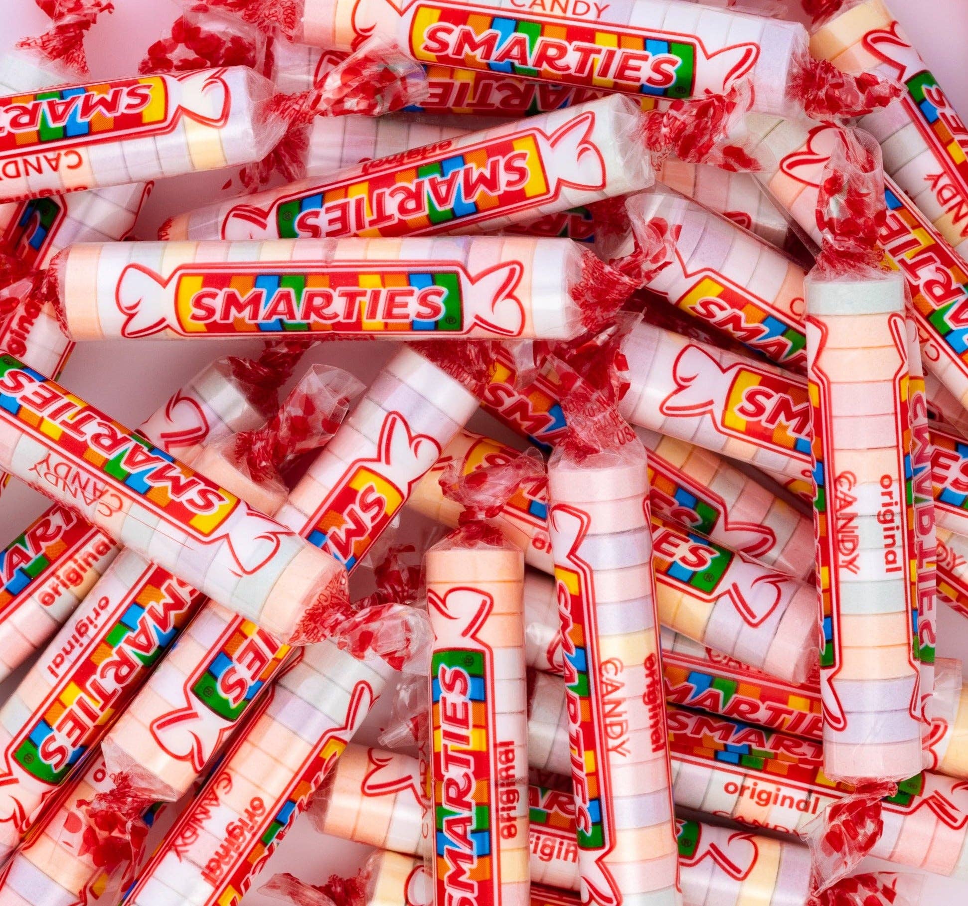 Smarties - Smarties® 15-tablet rolls, 40 lb. bulk case - Dear John