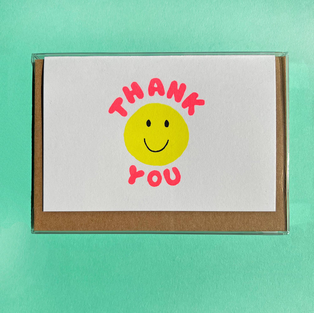 SMILEY NOTECARDS BOX OF 6 - Dear John