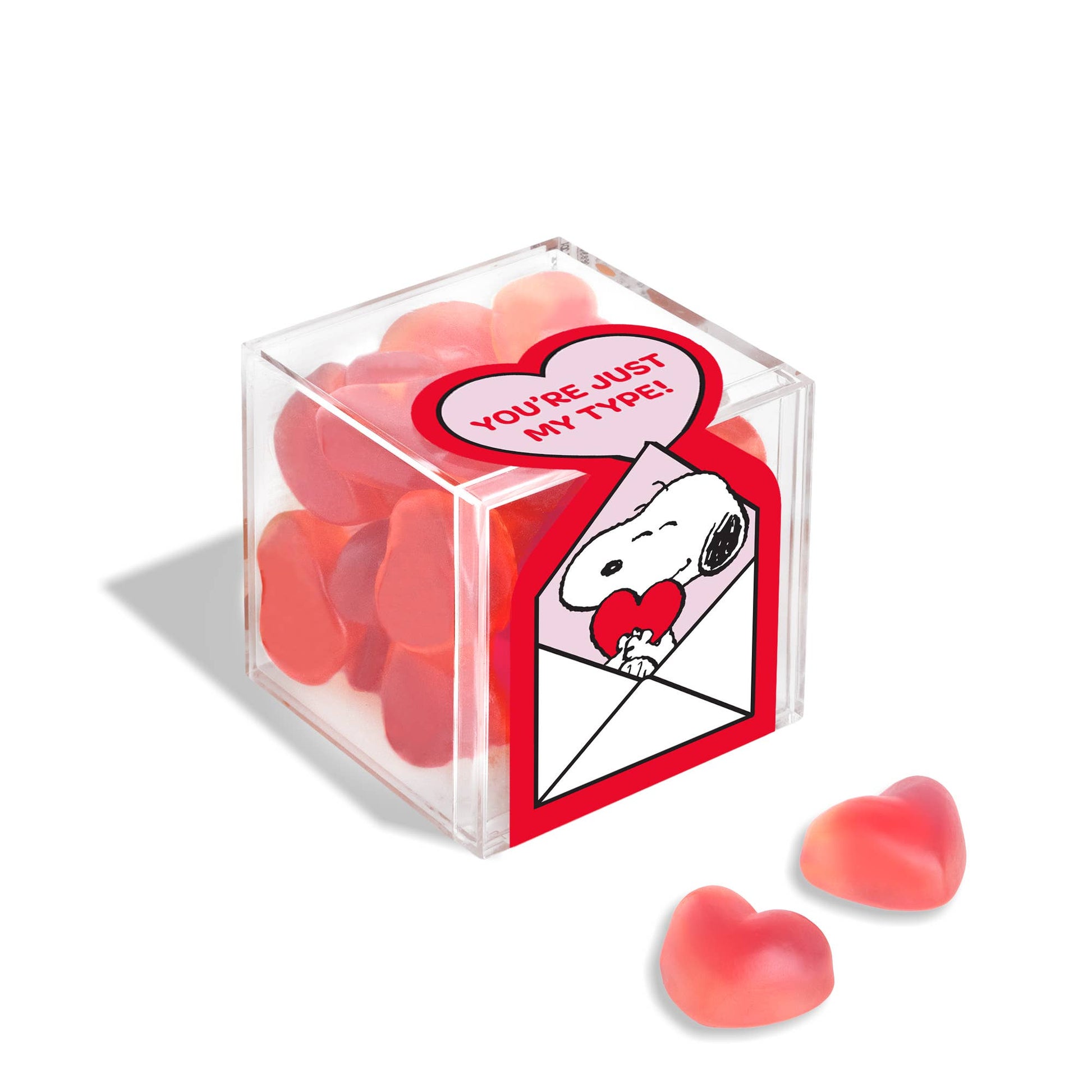 Snoopy - Strawberry Hearts - Small (Peanuts V Day 2026) - Dear John
