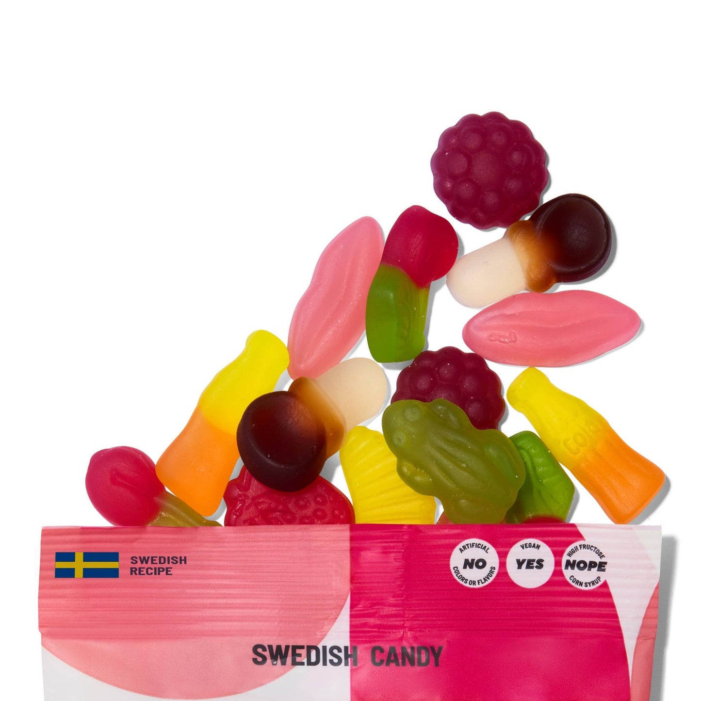 Sockerbit - Sweet Gummy Mix Swedish Candy Bag 2.8oz - Dear John