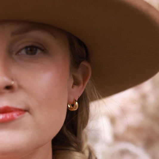 Sofia Huggie Hoops - Dear John