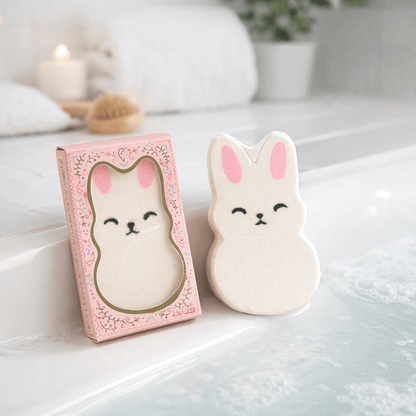 Sow the Magic - Little Bunny Strawberry Bath Bomb with Shea Butter - Dear John