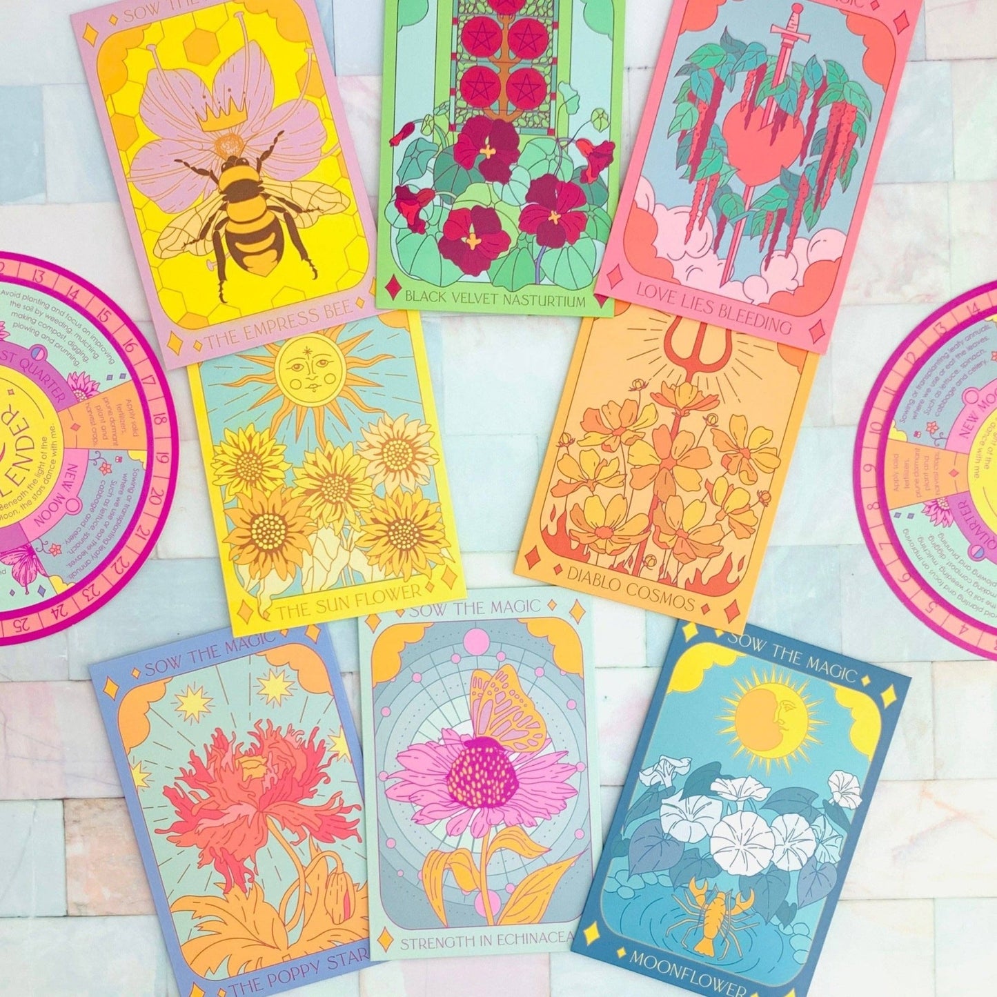 Sow the Magic - The Empress Bee Tarot Seed Packet - Dear John