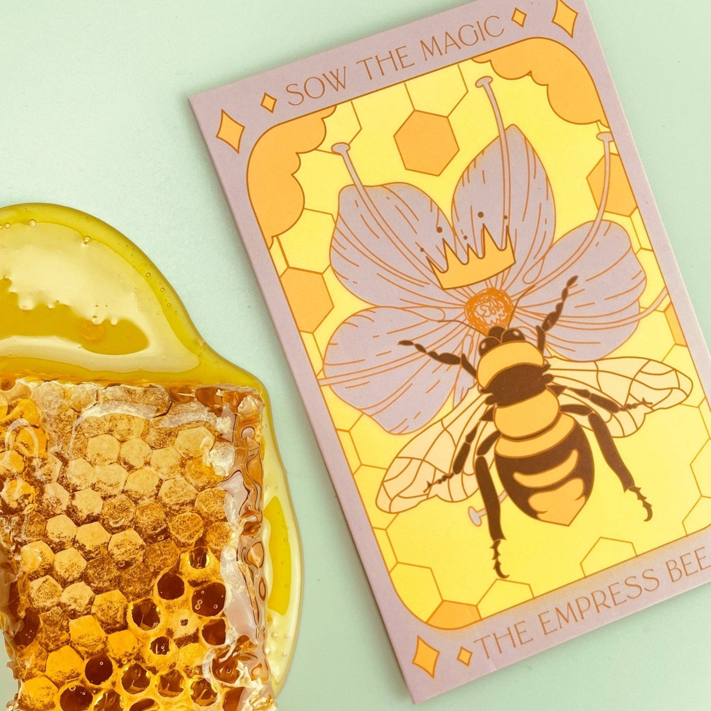 Sow the Magic - The Empress Bee Tarot Seed Packet - Dear John