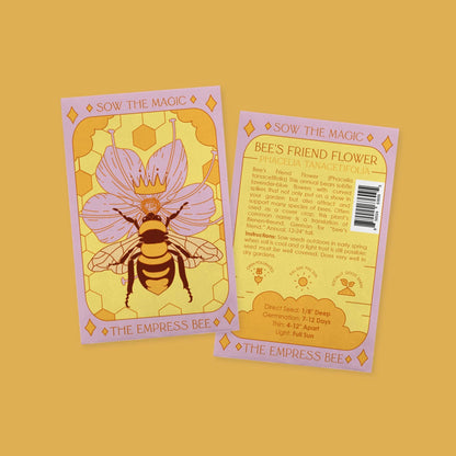Sow the Magic - The Empress Bee Tarot Seed Packet - Dear John